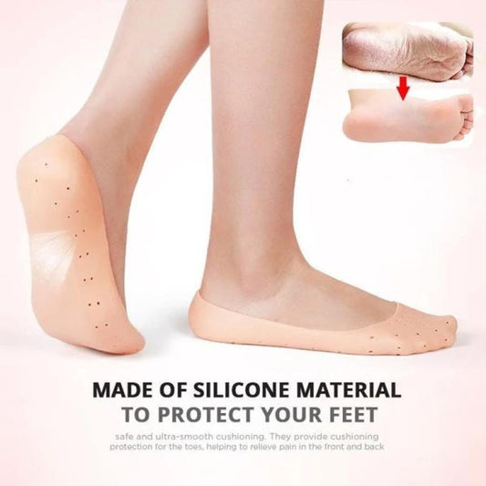 A One Mall® Anti Crack Full Length Silicone Foot Protector