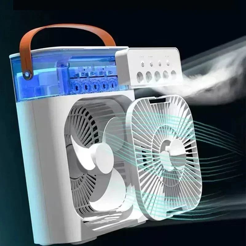 A One Mall® Portable Air Conditioner Fan Household Hydrocooling Water mist Cooler