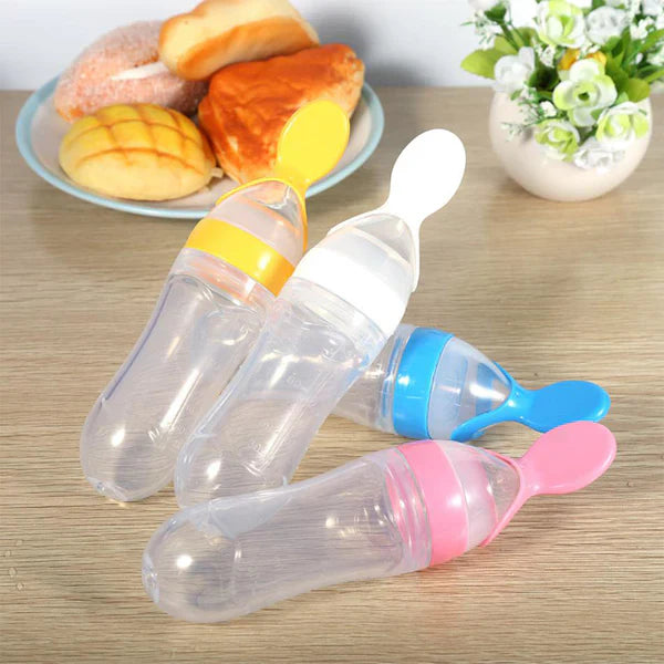 A One Mall® Baby Spoon Feeder | With Fruit Pacifier