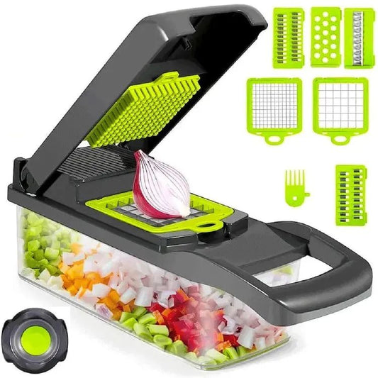 A One Mall® Vegetable and fruit cutter nicer dicer all in one