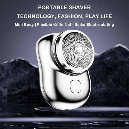 A One Mall®Mini Type-C Fast Charging Pocket Razor