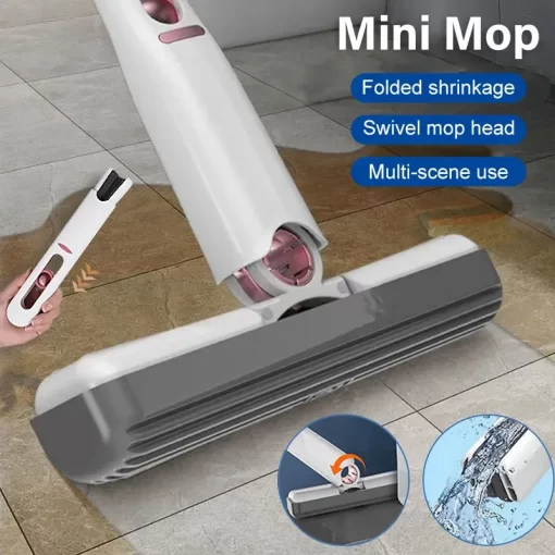 A One Mall® New Portable Mini Squeeze Mop