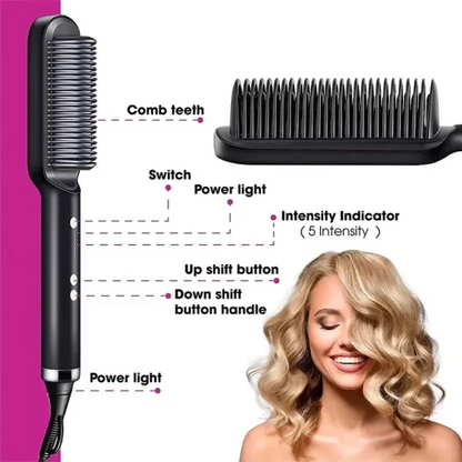 A One Mall® 2-in-1 HAIR STRAIGHTENER COMB