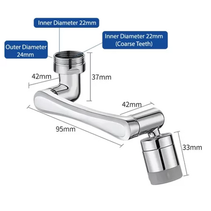 A One Mall® Universal Rotating Faucet