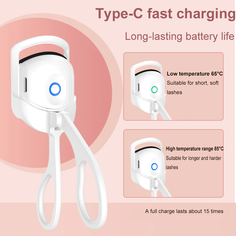 A One Mall® Portable Electric Heated Eyelash Curler