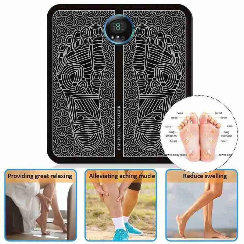 A One Mall® Electric EMS Foot Massager Pad