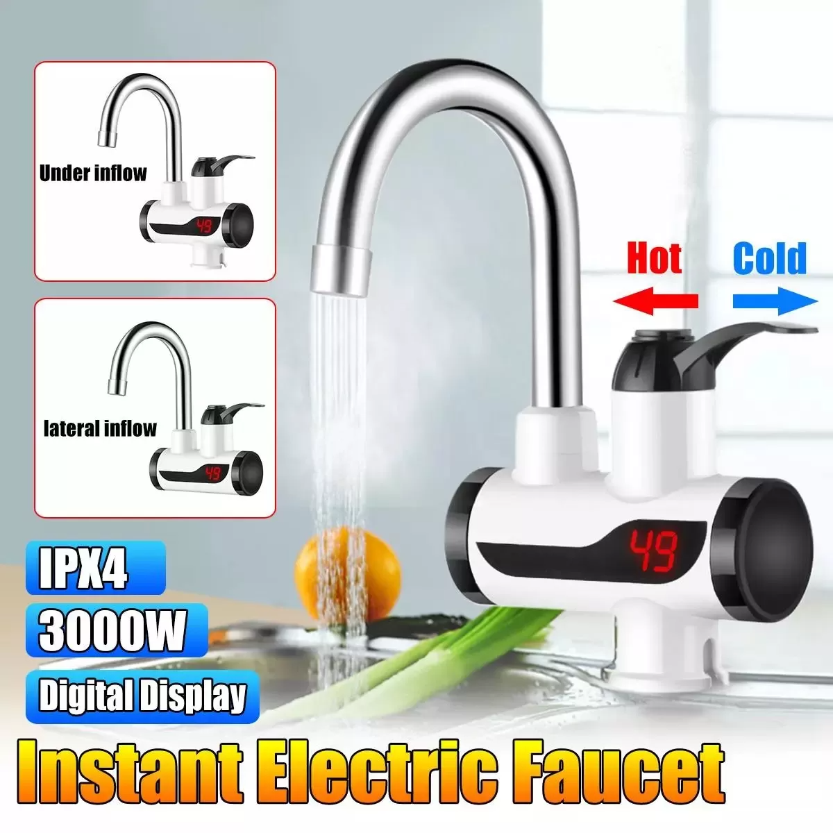 A One Mall® Electric Faucet Water heater