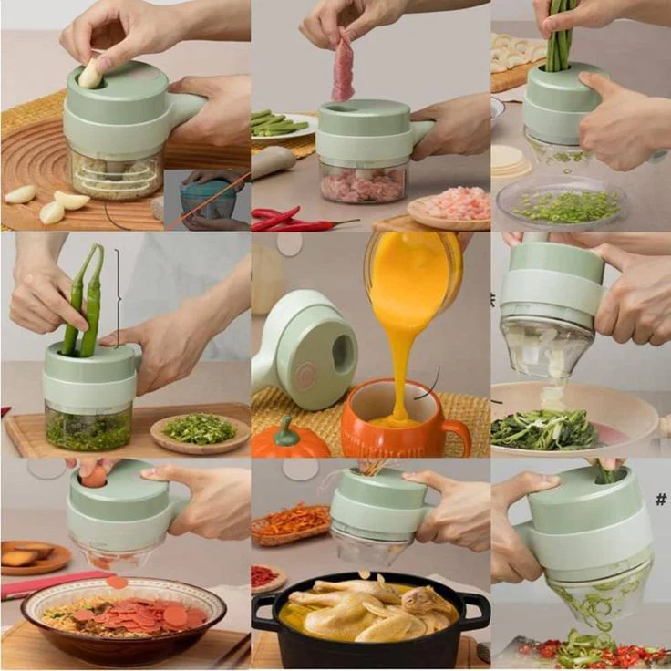 A One Mall® Electric Handheld  Food Chopper