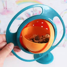 A One Mall® Gyro Bowl for kids | 360 Degree bowl